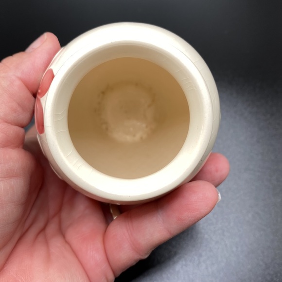 Vintage Moorcroft Miniature Pink Ceramic Flower Vase Made in England Mini RARE - Picture 5 of 7